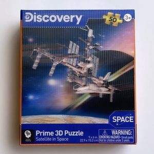 DISCOVERY SATELLITE 50 PIECE 3D PUZZLE